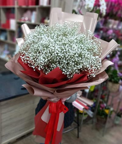 Букет цветов из: Гипсофила в Пятницкое