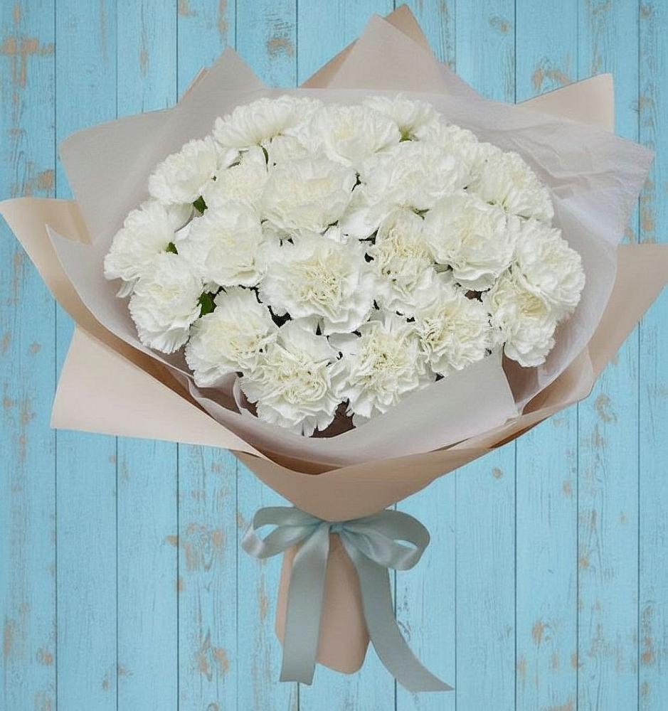 Букет цветов из: Гвоздики в Пятницкое