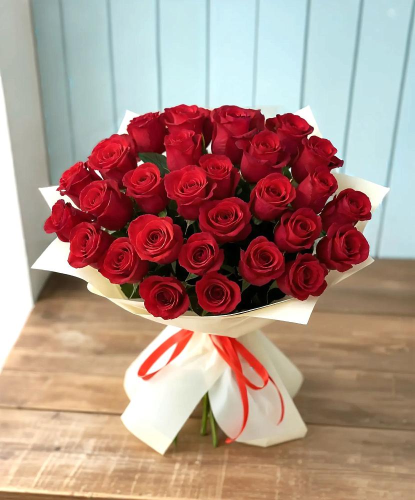 Букет 29 Красных роз в Пятницкое