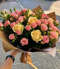Букет цветов из:  Розы #REPLACE_PRED# Пятницкое