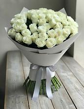 Букет 35 Белых роз в Пятницкое