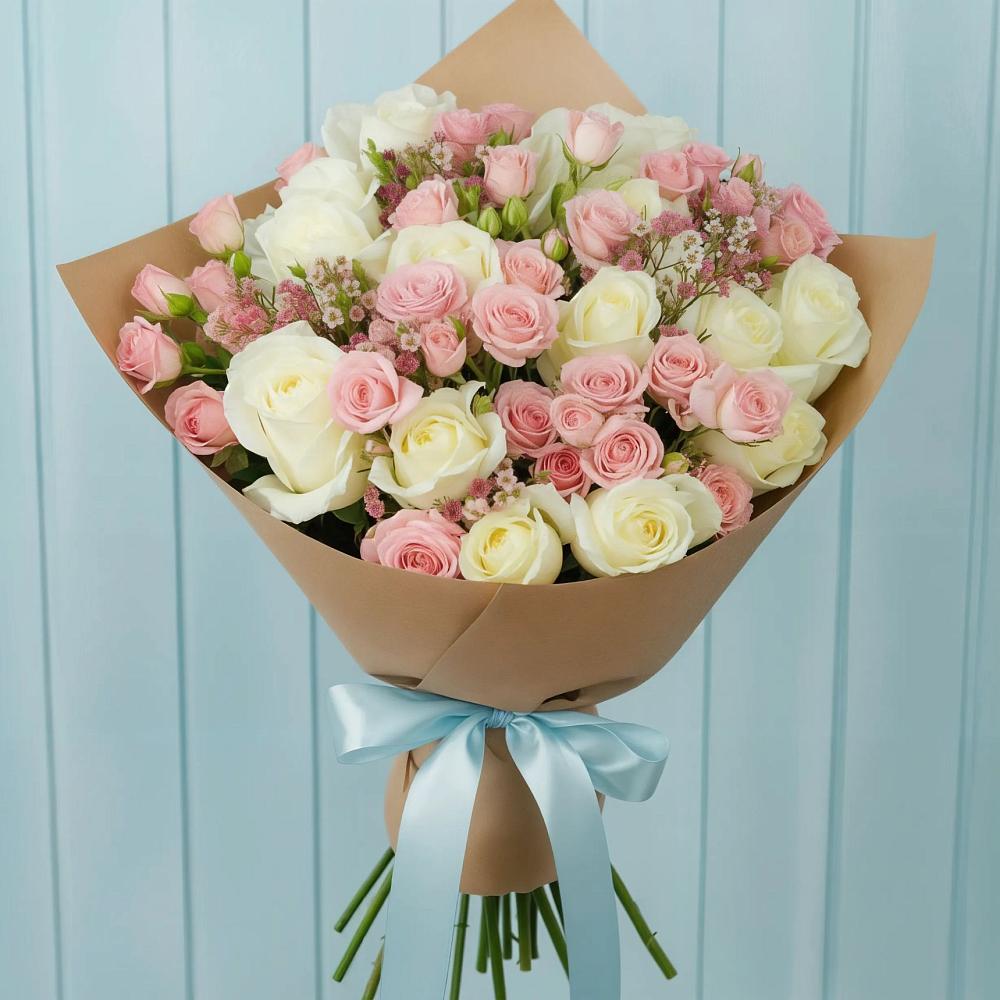 Букет цветов из: Розы в Пятницкое