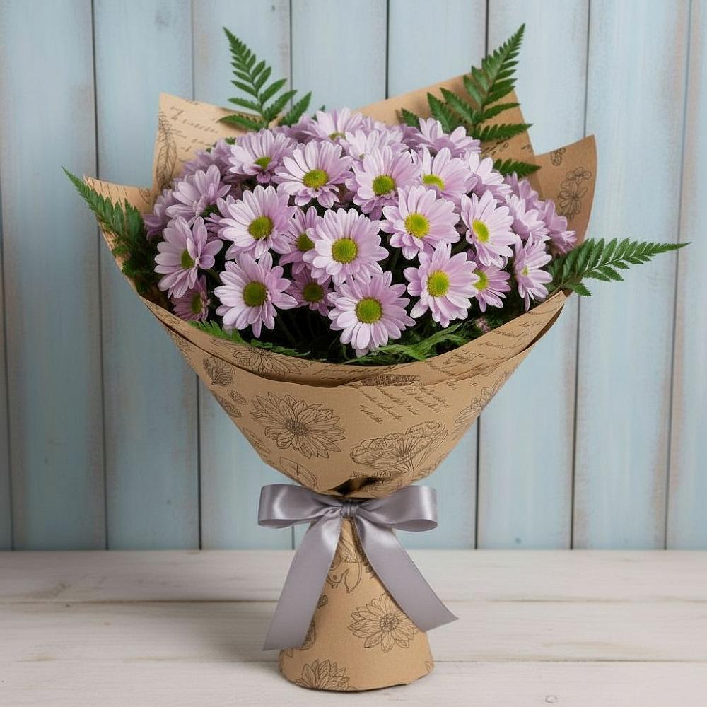 Букет цветов из: Хризантемы в Пятницкое