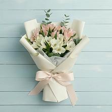 Букет цветов из:  Альстромерии в Пятницкое