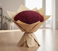Букет 101 Красная роза в Пятницкое