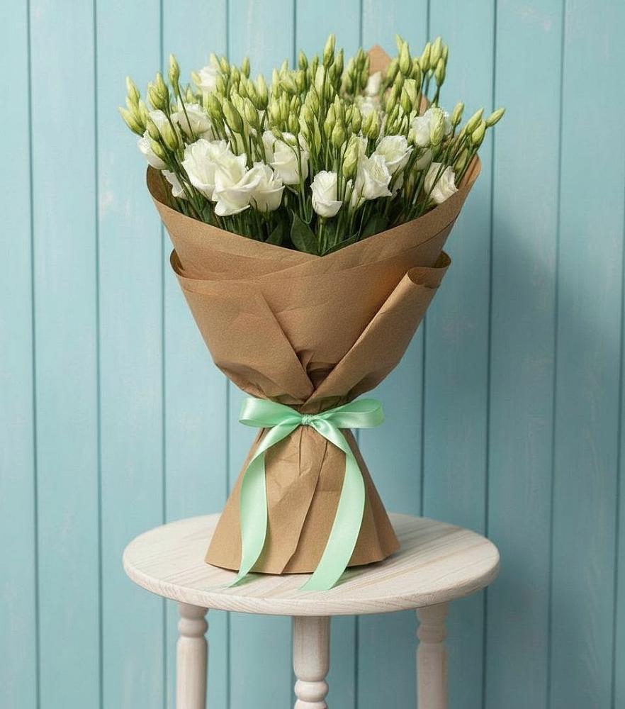 Букет цветов из: Лизиантусы в Пятницкое