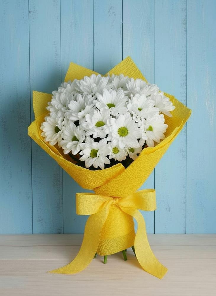 Букет цветов из: Хризантемы в Пятницкое