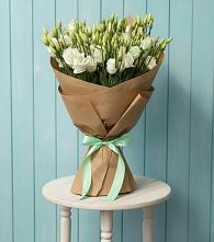 Букет цветов из:  Лизиантусы #REPLACE_PRED# Пятницкое