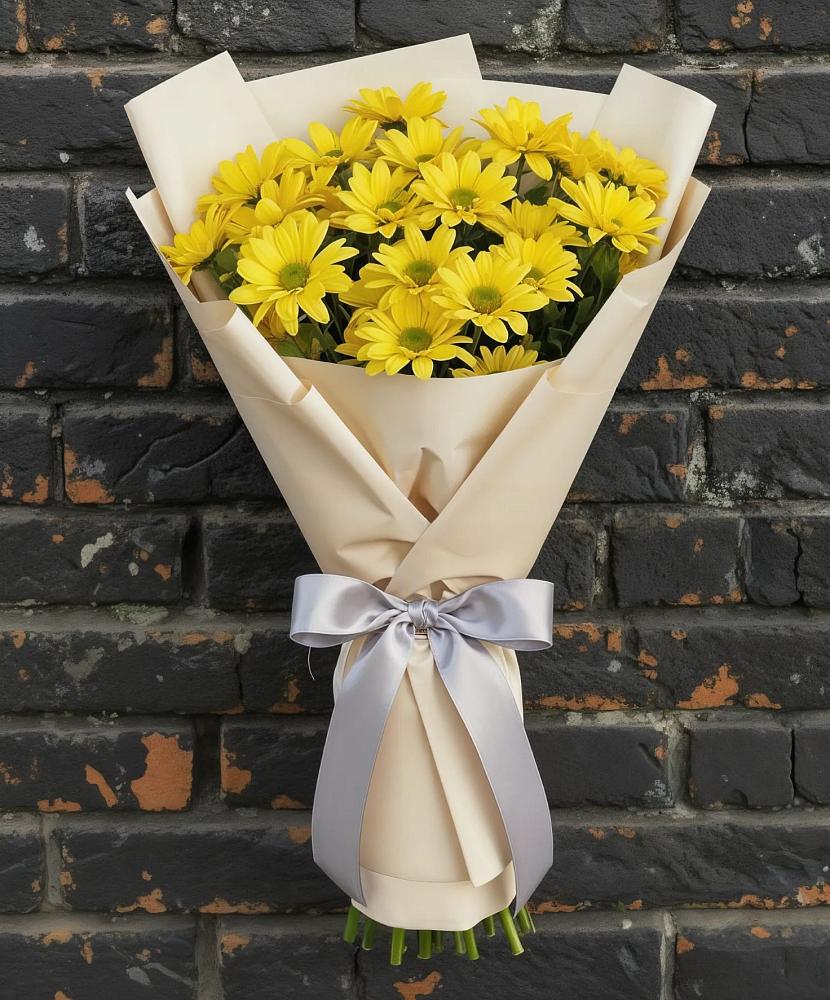 Букет цветов из: Хризантемы в Пятницкое