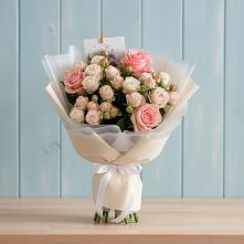 Букет цветов из:  Розы #REPLACE_PRED# Пятницкое