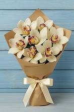 Букет цветов из:  Орхидеи и Розы в Пятницкое